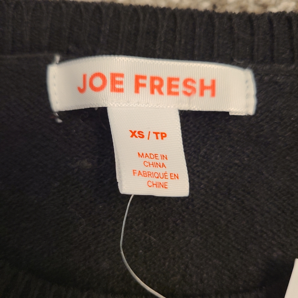 Joe Fresh Black Sweater - Picture 3 of 4